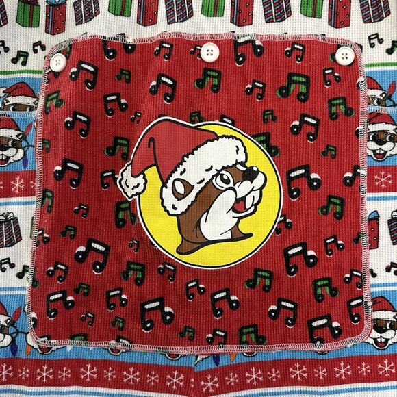 Buc-ees One Piece Christmas Thermal Pajamas Size 2X Long Johns Holiday - Picture 7 of 12